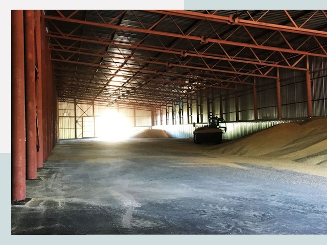 Строительство зернохранилищ в Назрани