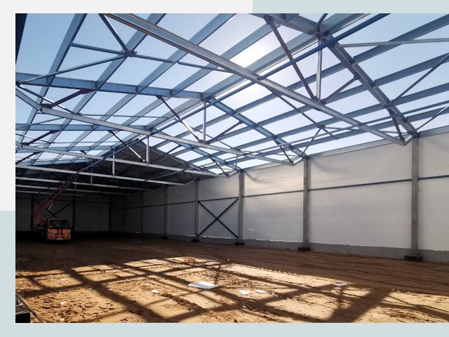 Строительство сенохранилищ в Назрани