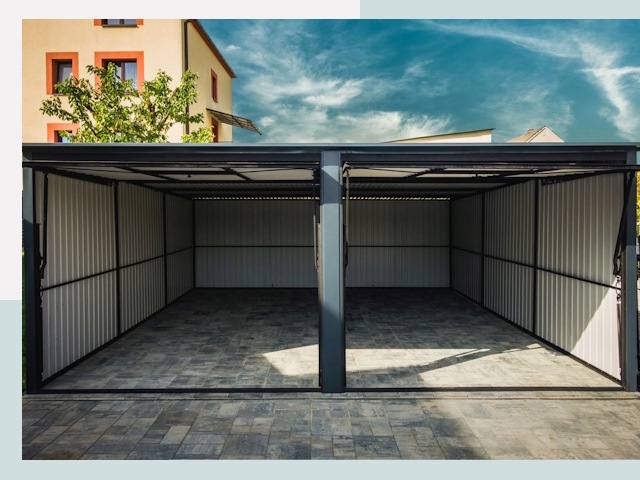 Гаражи из металлоконструкций от 616 руб. в Назрань