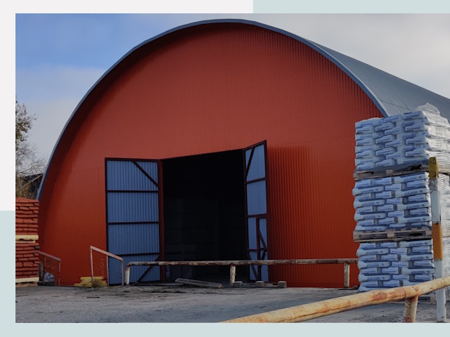 Полукруглые ангары по цене от 616 руб. в Назрань