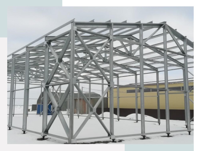 Каркасные ангары в Назрани