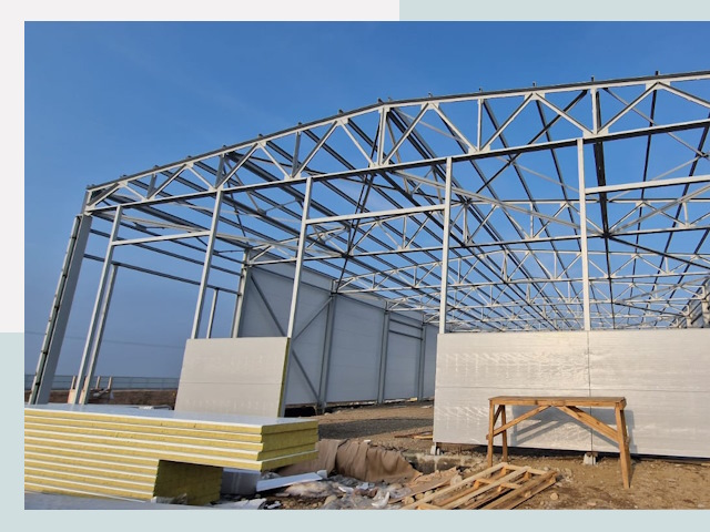 Утепленные ангары в Назрань от 616 руб. за м²