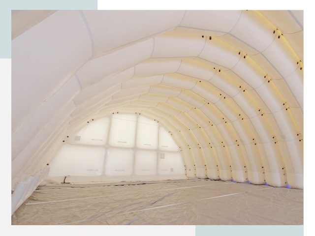 Пневмокаркасные ангары в Назрани