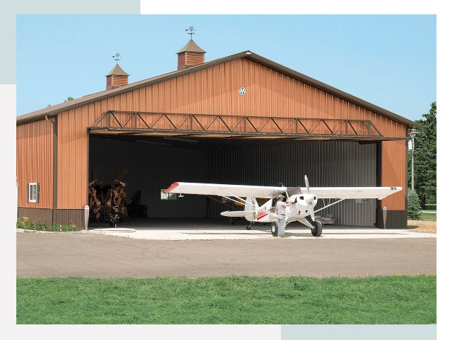 Ангары для самолетов в Назрани