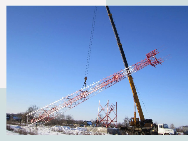 Строительство башен связи в Назрани от 616 руб.