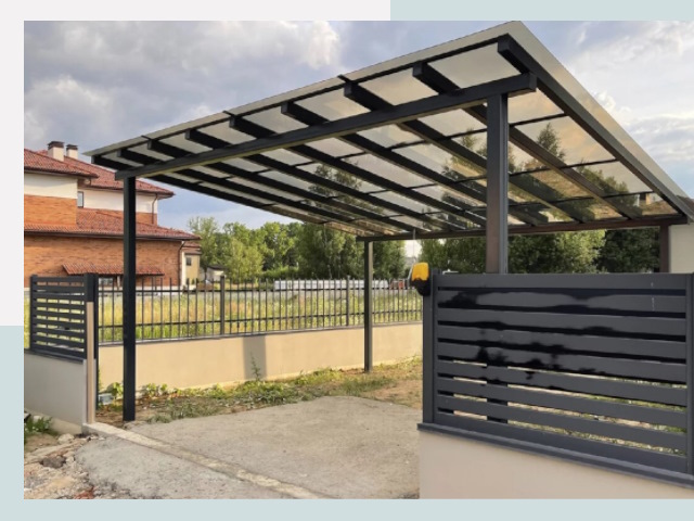 Металлические навесы в Назрань от 616 руб. за м²