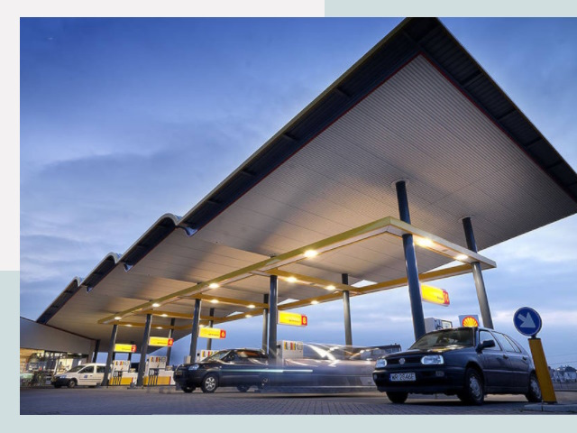 Навесы для АЗС в Назрань от 616 руб. - Защита и комфорт