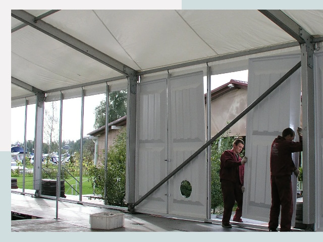 Быстро сборные шатры в Назрань от 616 руб. за м²