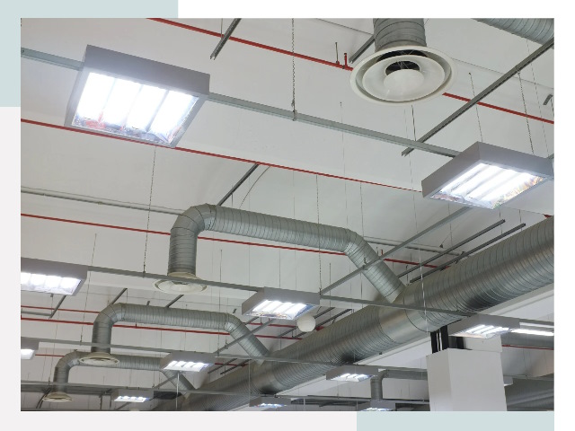 Вентиляция ангаров в Назрани