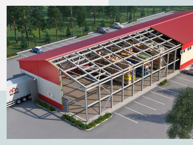 Проектирование ангаров в Назрани от 616 руб.