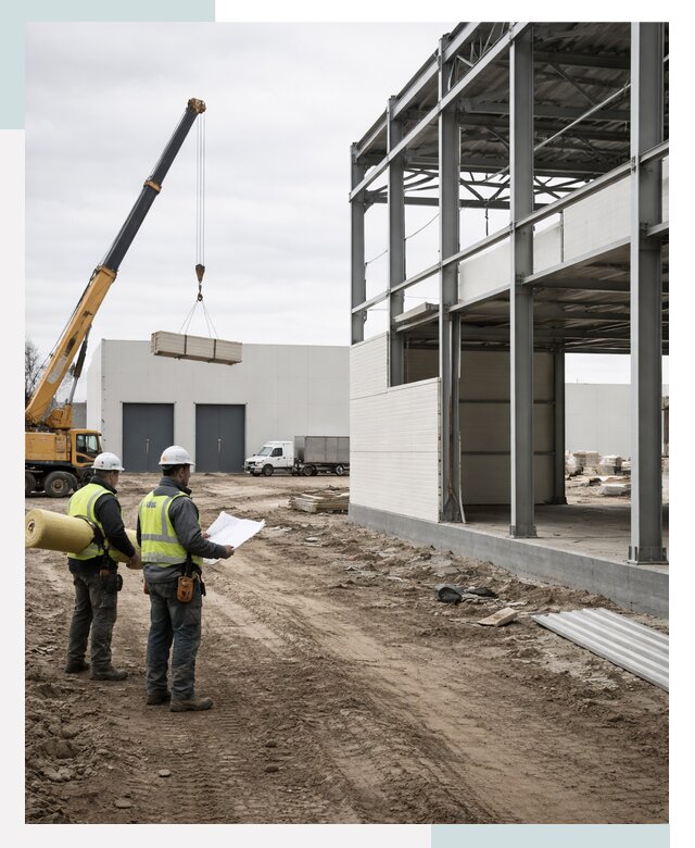 Строительство холодильных складов в Назрани от 46224 р. - СтальСтрой-Нзр