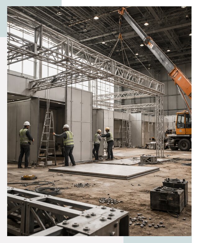 Строительство выставочных павильонов в Назрани от 35952 р.| СтальСтрой-Нзр