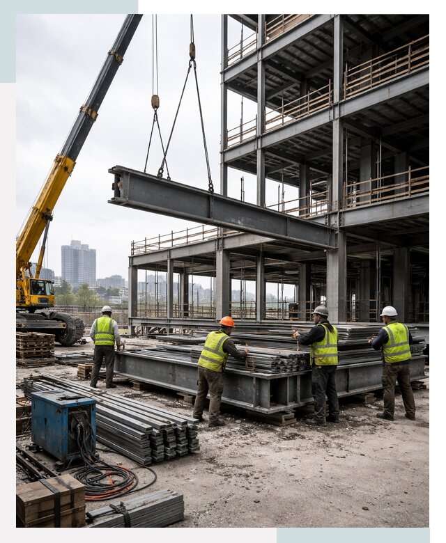 Строительство торгово-офисных зданий в Назрани от 46224 р.| СтальСтрой-Нзр